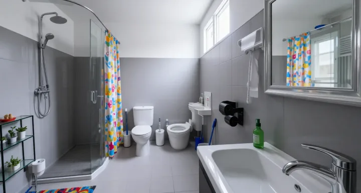 Room type: bathroom Apartment for rent in Beijing - Lijing Garden - Photo 1