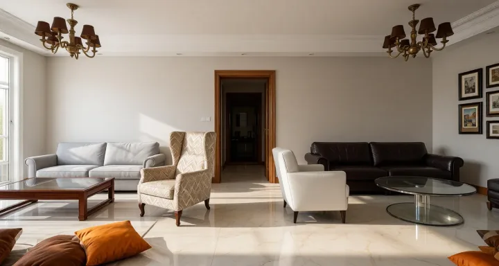 Room type: livingroom Apartment for rent in Beijing - Diaoyutai No. 7 Courtyard - Photo 1