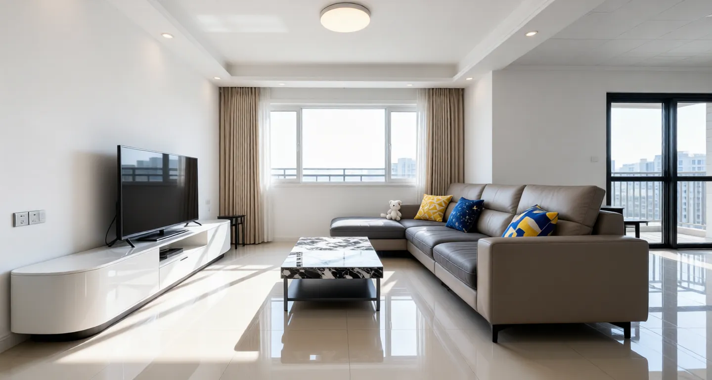 Apartment for rent in Shanghai - Daming City · Lake Reflection - Photo 1